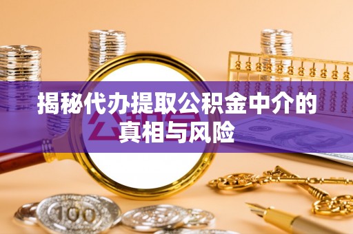 墨江揭秘代办提取公积金中介的真相与风险