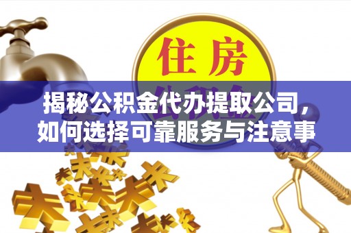 墨江揭秘公积金代办提取公司，如何选择可靠服务与注意事项