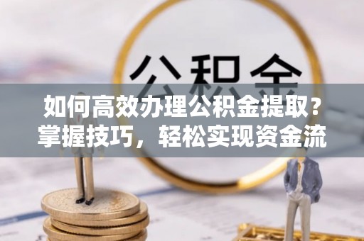 墨江如何高效办理公积金提取？掌握技巧，轻松实现资金流动