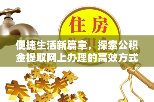 墨江便捷生活新篇章，探索公积金提取网上办理的高效方式